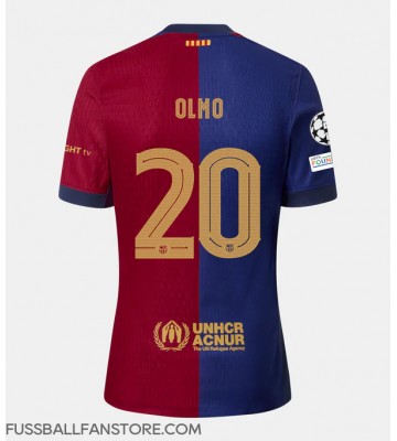 Barcelona Dani Olmo #20 Replik Heimtrikot 2024-25 Kurzarm